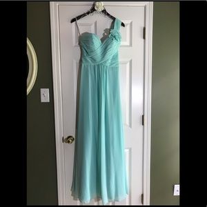 Light Turquoise Bridesmaid Dress